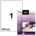 Miniatyrbild 1 av 2: Etiketter UNI A4 - 297x210 mm - 100 st
