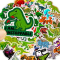 Miniatyrbillede 4 af 6: 50x Klistermærker og Dekaler - Dinosaurer