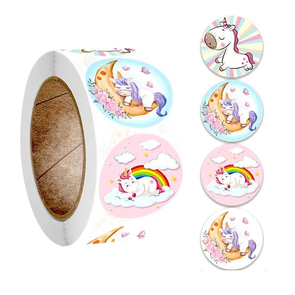 500st stickers klistermärken - Djur hästar motiv - Cartoon