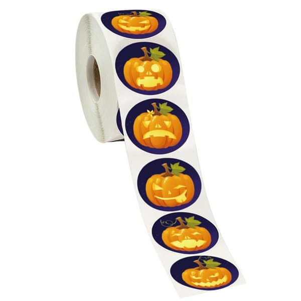 500 klistermærker klistermærker - Halloween motiv - Tegneserie