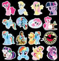 Pikkukuva 2 / 7: 50 Pack My Little Pony Stickers Stickers