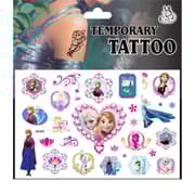 Frozen tatueringar - 4 ark - Barn tatueringar