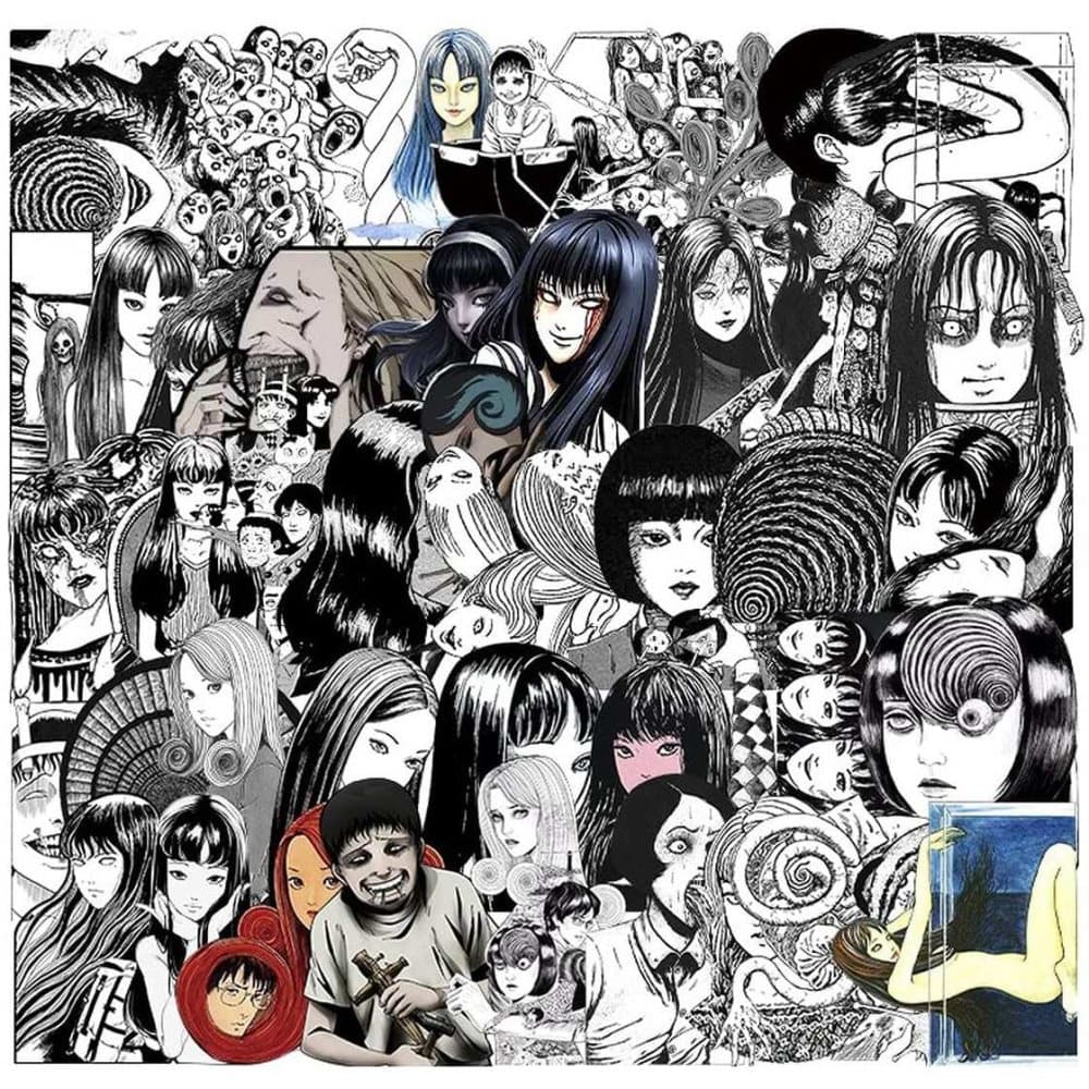 50x Klistermärken och Dekaler - VSCO Manga