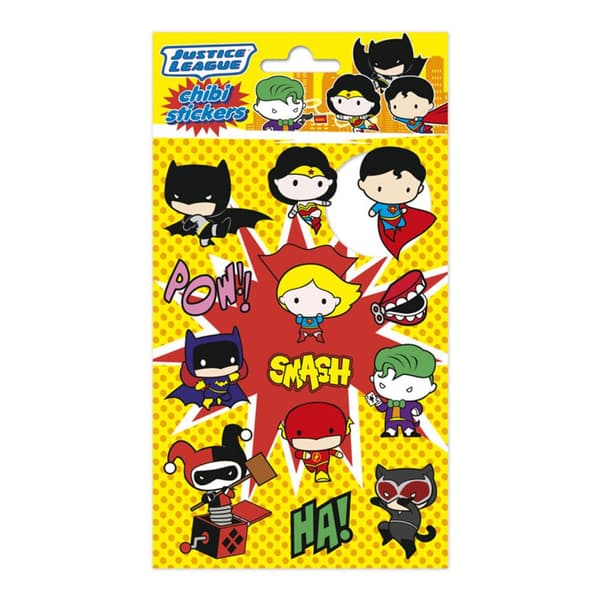 Klistermärken - DC Comics - Chibi (Set Stickers)