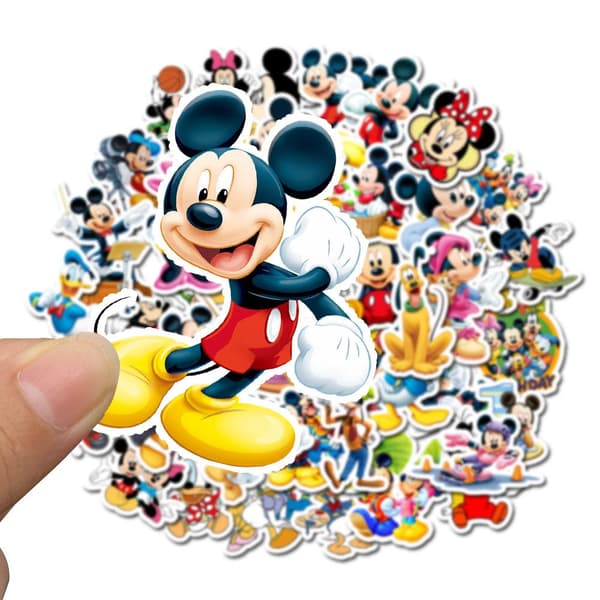 50 tarraa tarrat - Mikki Hiiri - Disney - Sarjakuva