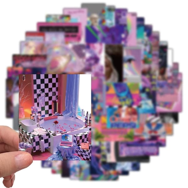 Pakke med Klistremerker - Aesthetic