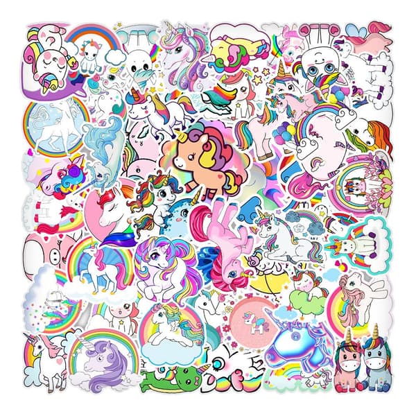 Pack med Klistermärken - Unicorns