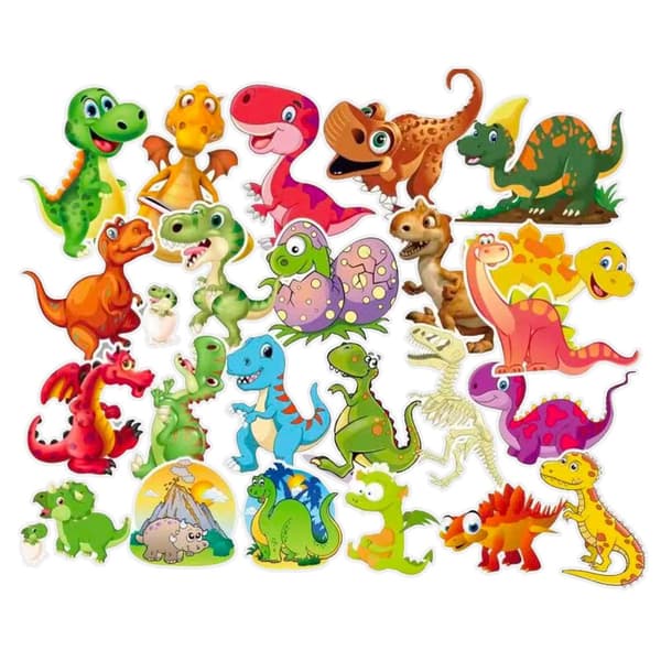 Pakke med Klistremerker - Dinosaurer