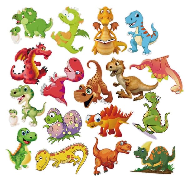 Pakke med Klistremerker - Dinosaurer