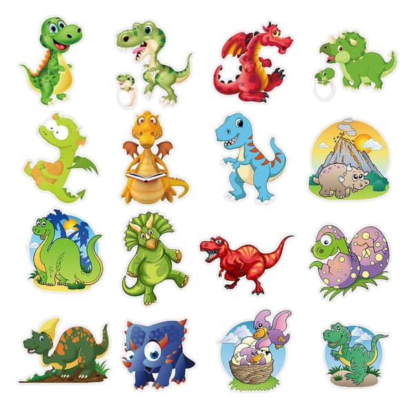 Pakke med Klistremerker - Dinosaurer