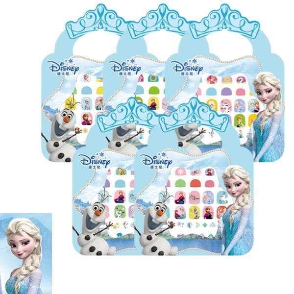 Kynsitarrat - Disney-prinsessan askartelumeikit - Frozen elsa