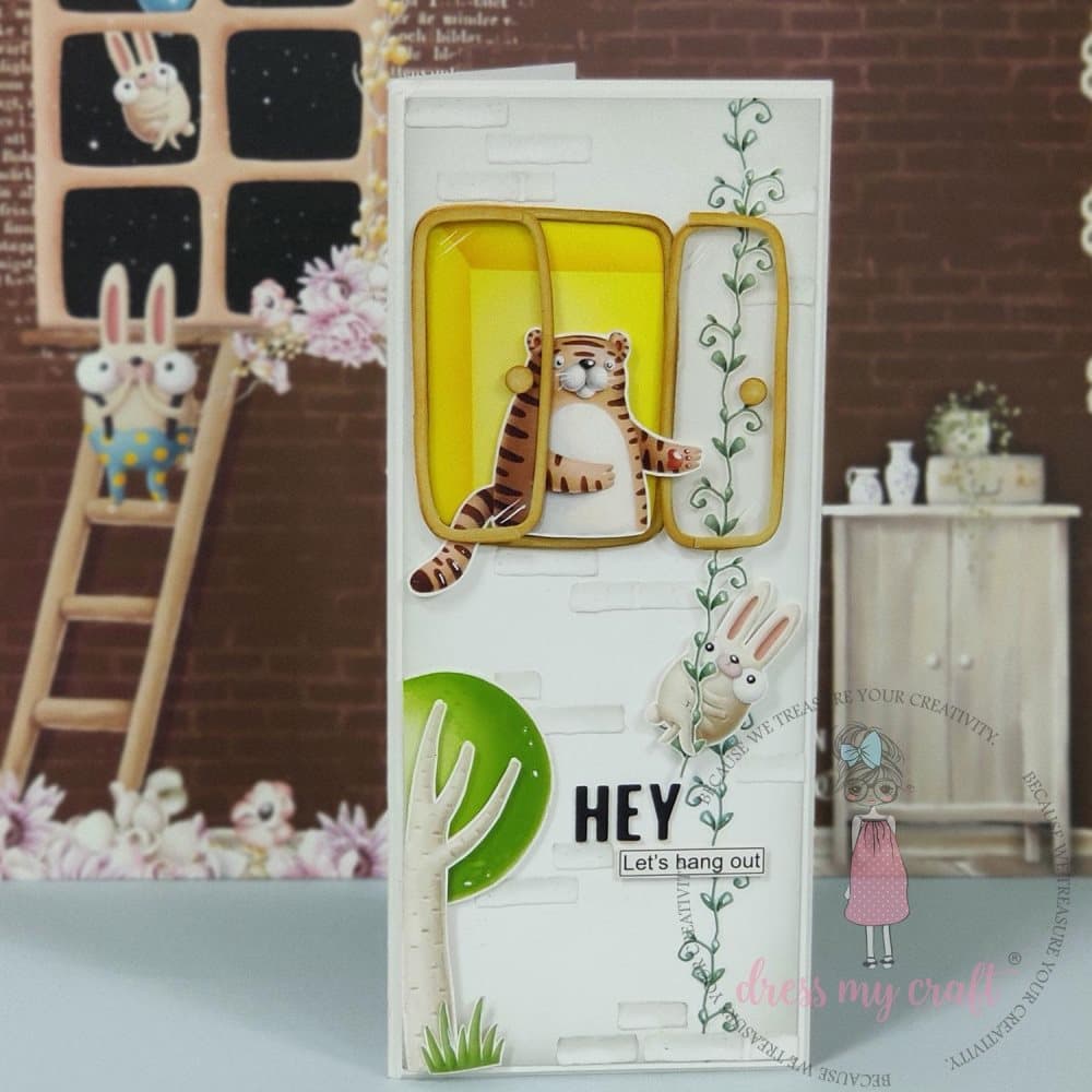 Dress My Craft Transfer Me Chickoo & Friends