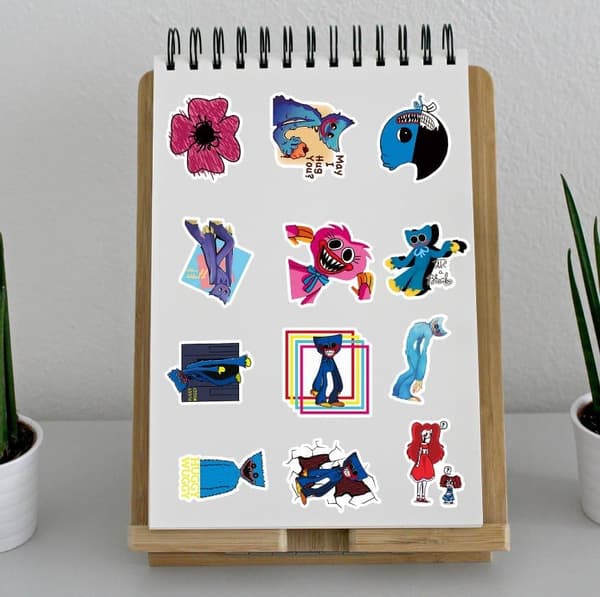 100st Poppy playtime tarroja stickers