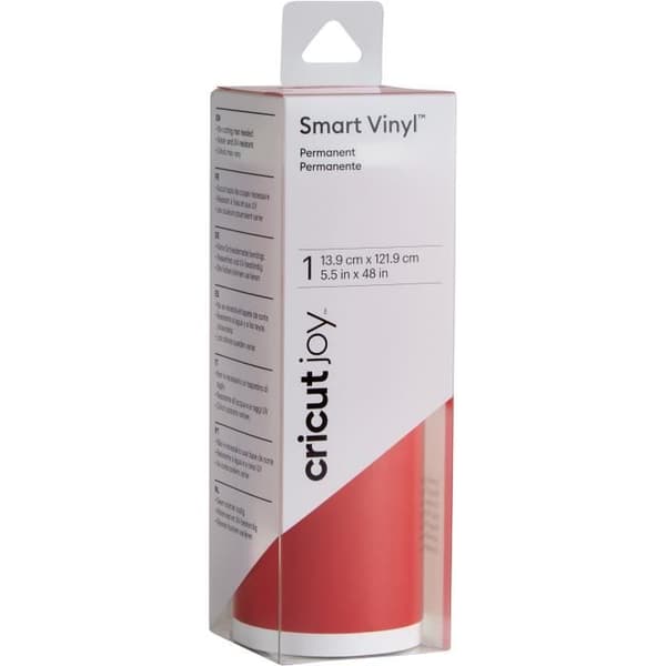 Cricut Tomat Röd Permanent Vinylrulle - 13,9 x 121,9 cm