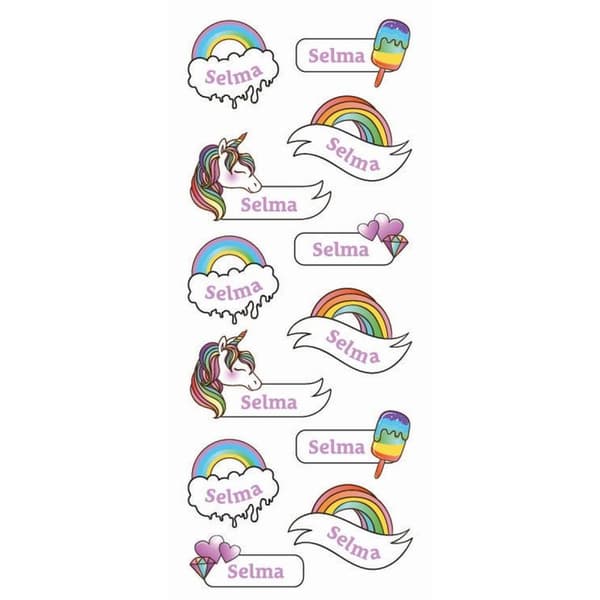 Namnstickers Selma - Tinka