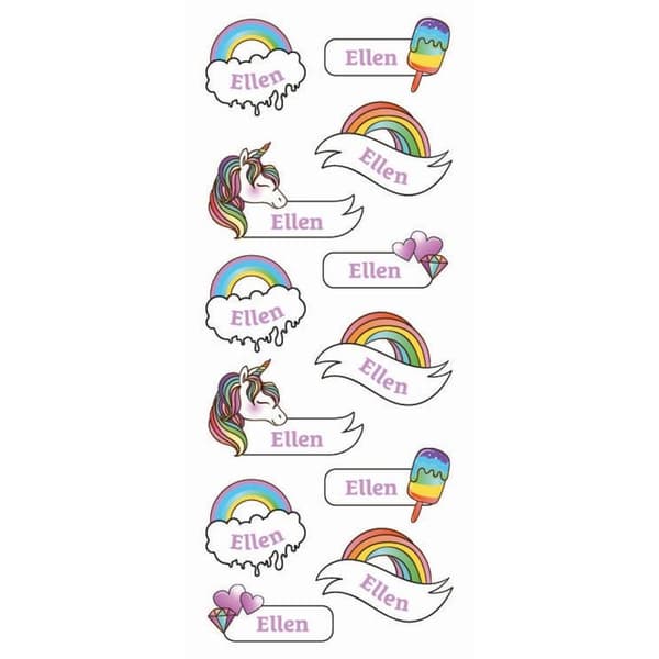Namnstickers Ellen - Tinka
