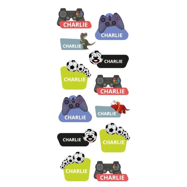 Namnstickers Charlie - Tinka