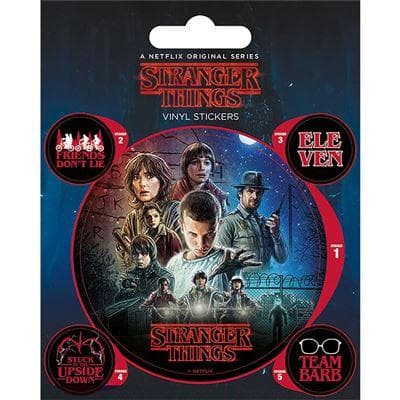 Klistermärken - Stranger Things (One Sheet)