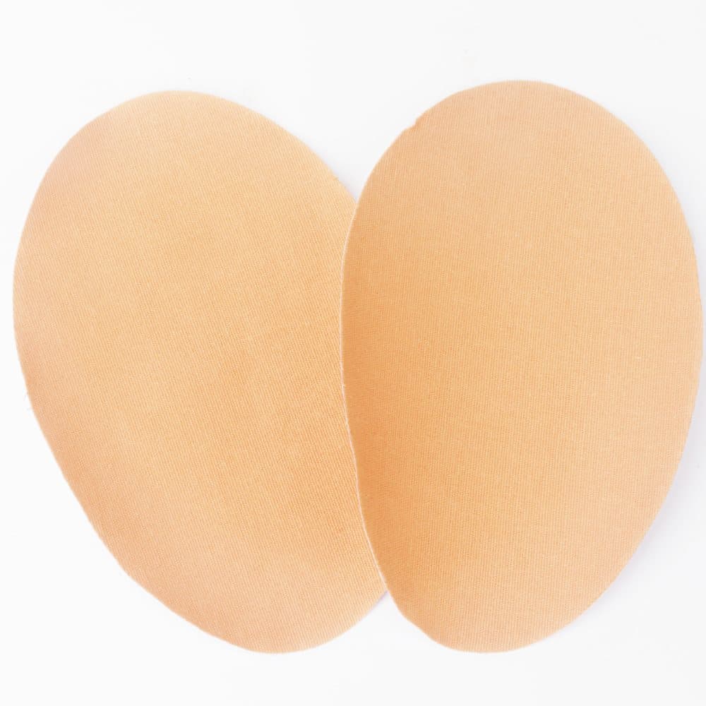 Anti-Chafing lårkuddar bomull 2-pack Beige