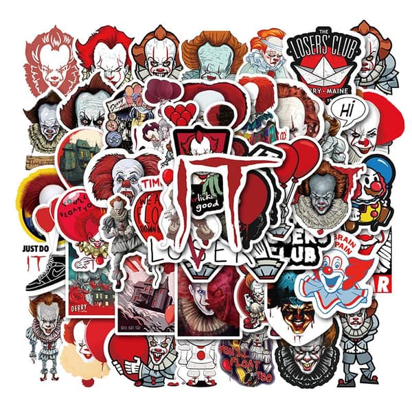 50x Klistermærker - It Chapter Two