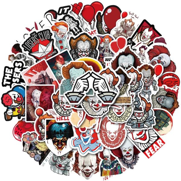 50x Klistermærker - It Chapter Two