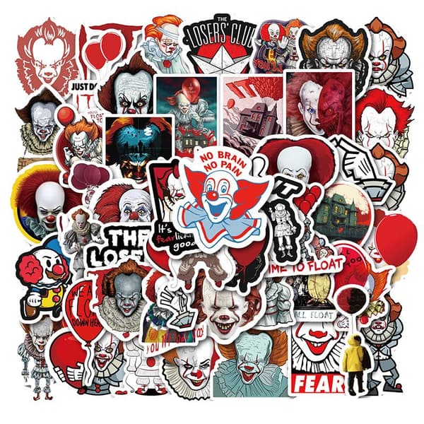 50x Klistermærker - It Chapter Two