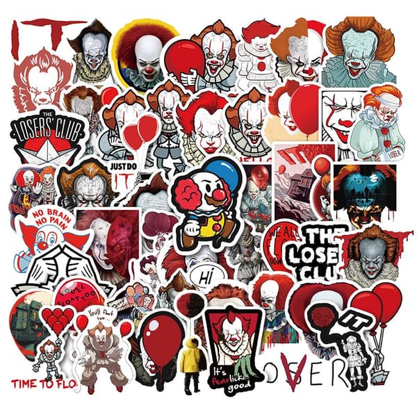 50x Klistermærker - It Chapter Two
