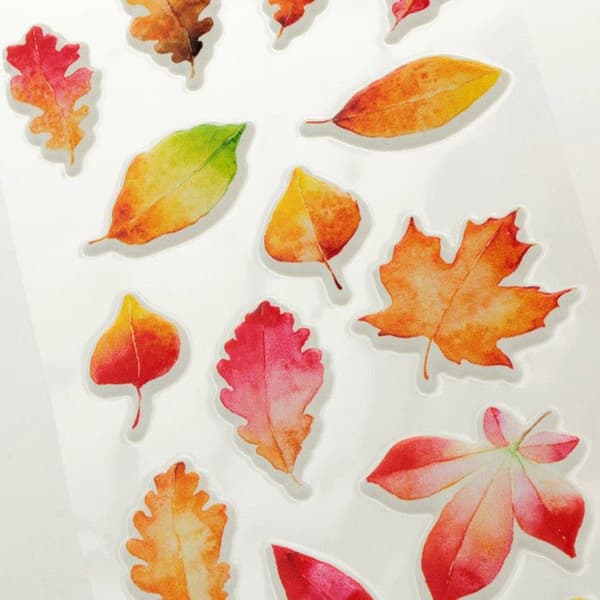Puffies Stickers - Höstlöv