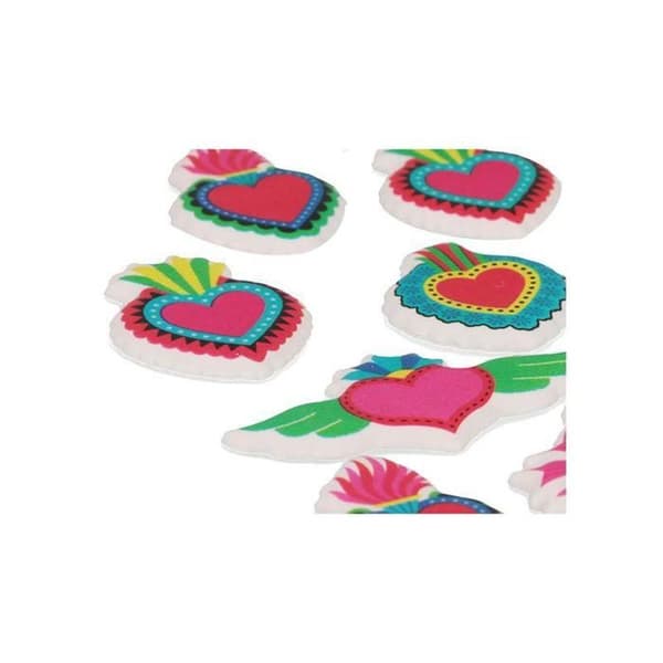 Puffies Stickers - Viva la vida - Hjärtan