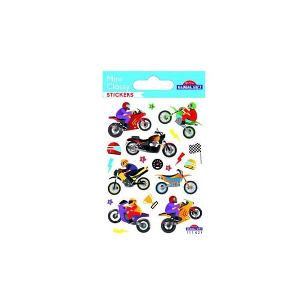Klistermärken - Motorcykel - Förgyllning - 1,8 cm