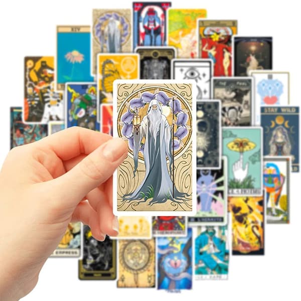 Klistremerker - Tarot - 50 stk