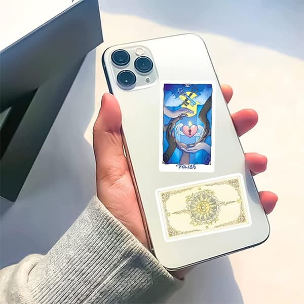Klistremerker - Tarot - 50 stk