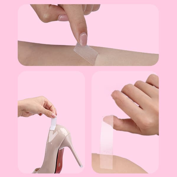 INF Dobbeltsidet tape til mode Gennemsigtig 1.6x500 cm