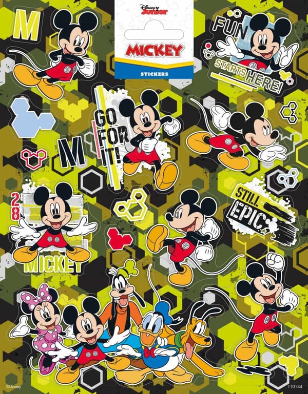 Mickey mouse 12 klp tarra tarroja disney mikki hiiri