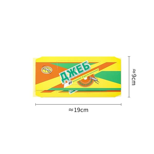 Kakerlakkklistremerker kakerlakkfanger kakerlakkfelle 10-pakning