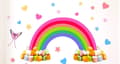 Miniatyrbild 1 av 6: Väggaffisch Barnrum 16-pack ARCOBALENO