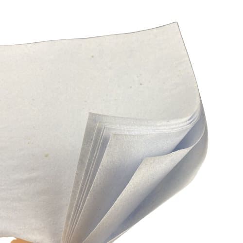 50 stykker rive bort broderistabilisator for broderimaskin Hvit