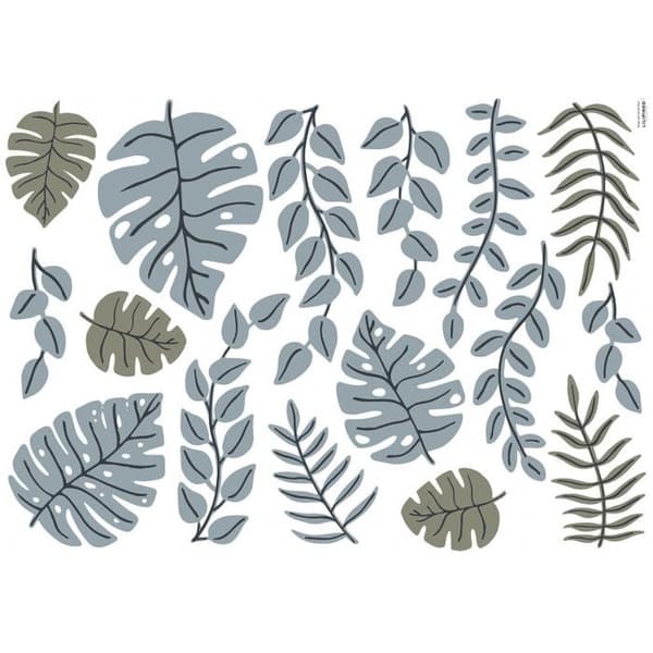 Klistermärke Lilipinso Jungle Leaves Monstera 64 x 40 cm