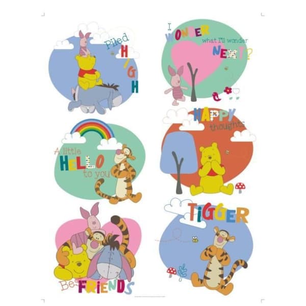 Baby Nalle Puh Disney Giant Stickers