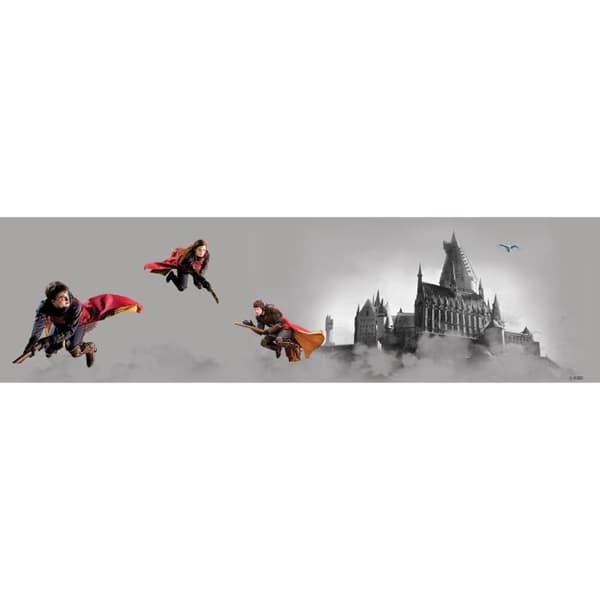 LISTERVÄGG FRIEZE HARRY POTTER - HOGWARTS