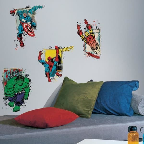 Avengers Comics Marvel Stickers - Flerfärgad