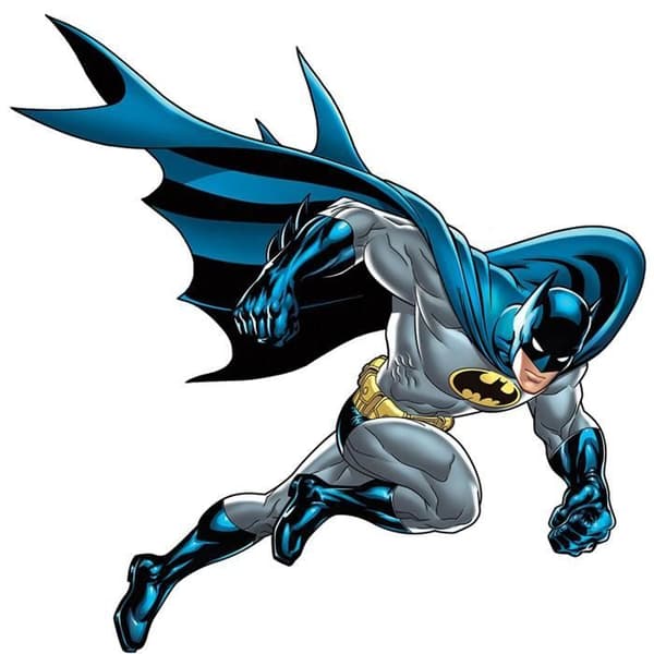 Jätte omplacerbar klistermärke Batman DC Comics 68,6 cm X 101,6 cm