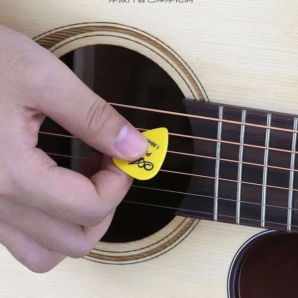 10-Pack gitarplektrum, tonekontroll elektrisk gitar og elektrisk bass