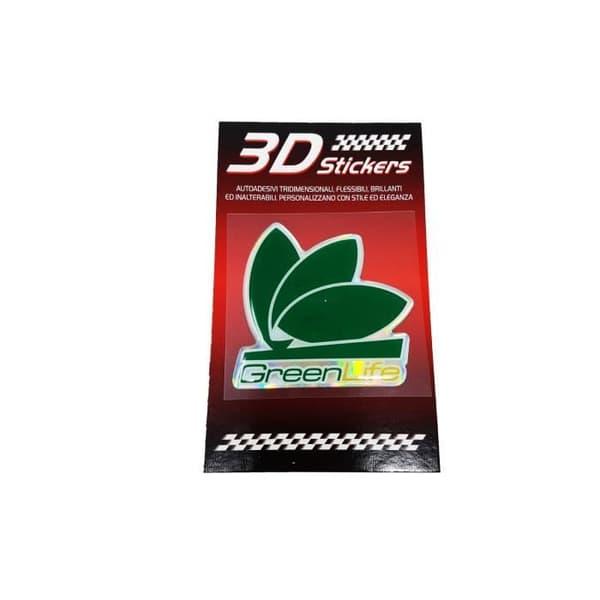 Green Life 3D-lim, 60 x 62 mm