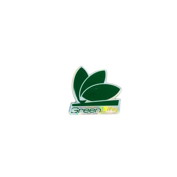 Green Life 3D-lim, 60 x 62 mm