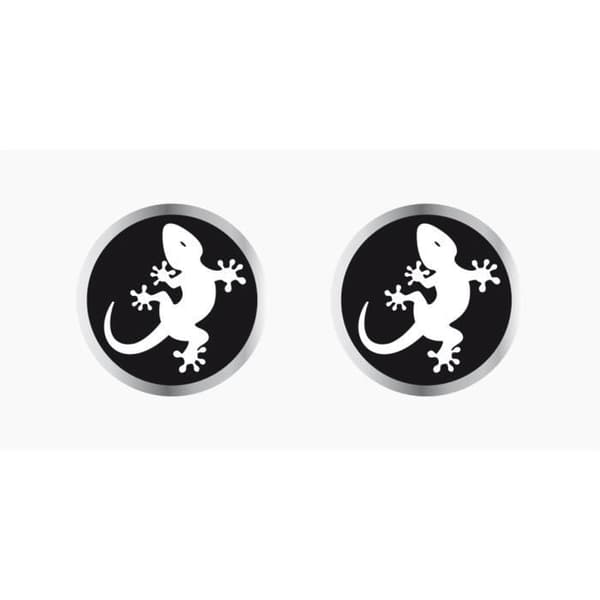 Gecko-dekal Diam. 21mm 2 stycken