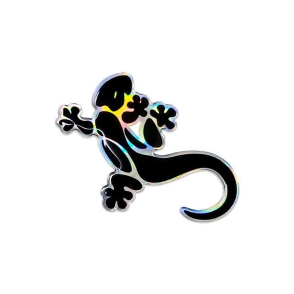 Dekal - OEM - Black Gecko - 3D - 55 x 32 mm - UV-beständig