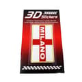 Miniatyrbild 2 av 2: Milan 3D-lim, 80 x 40 mm