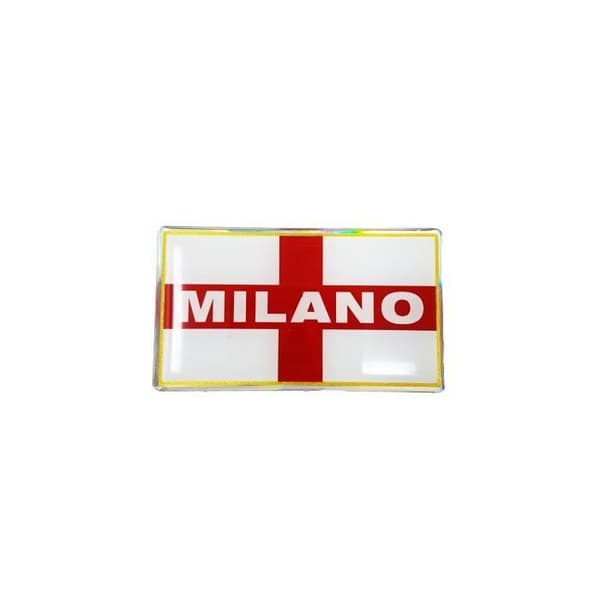 Milan 3D-lim, 80 x 40 mm