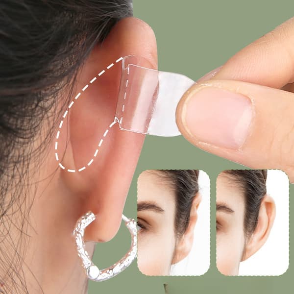 INF Invisible Ear Stickers, Ear Tape - 10 ark